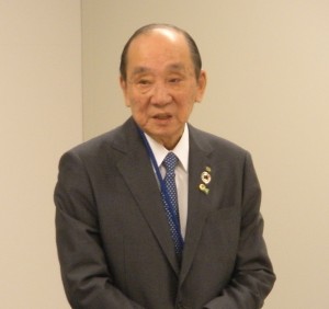 議員連盟辰野理事長